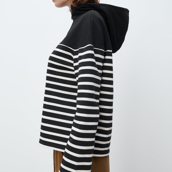 Zara hooded sweatshirt - Picture 3 of 9